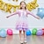 Χαμηλού Κόστους Φορέματα-Παιδιά Κοριτσίστικα Φόρεμα Γοργόνα Μακρυμάνικο Επίδοση Πάρτι Δαντέλα Μοντέρνα χαριτωμένο στυλ Πολυεστέρας Ως το Γόνατο Φόρεμα Tutu Κλιμακωτό φόρεμα Άνοιξη Φθινόπωρο 3-7 Χρόνια