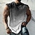 abordables débardeurs 3D pour hommes-Homme Top T-shirt sans manches pour hommes Graphic Tribal Col Ras du Cou Vêtement Tenue 3D effet du quotidien Des sports Sans Manches Imprimer Mode Design Muscle