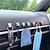 cheap Car Pendants &amp; Ornaments-10 PCS Car Clips USB Cable Organizer Storage Car Hook Car Sticker Fastener Seat Back Hook For Cable Headphone Key Wall Hanger