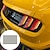 voordelige Carrosserie decoratie &amp; bescherming-starfire auto honingraatvorm auto stickers achterlicht modificatie gepersonaliseerde achterlicht cover film