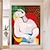 billiga Berömda målningar-handgjord handmålad oljemålning väggkonst pablo picasso le reve flicka före en spegel snideri målning heminredning dekor rullad duk utan ram osträckt