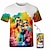 tanie odzież na zamówienie dla niemowląt i dzieci-Niestandardowa koszulka dla chłopców i dziewcząt w wieku 3–12 lat spersonalizowana koszulka sportowa własne dzieci niestandardowe koszulki 3D spersonalizowana koszulka z nadrukiem na całej powierzchni niestandardowe prezenty