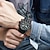 Χαμηλού Κόστους Ρολόγια Quartz-mini εστίαση ανδρικό ρολόι χαλαζία μεγάλο καντράν υπαίθρια επιχείρηση μόδας φωτεινό ημερολόγιο τριών ζωνών ώρας αδιάβροχο ρολόι σιλικόνης