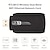 abordables Routeurs Sans Fil-2.4g 5g 1300mbps usb carte réseau sans fil dongle antenne ap wifi adaptateur double bande wi-fi usb 3.0 lan ethernet 1200m