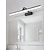 billige Toiletbelysning-bad spejl lamper led spejl forlys 23&quot; ip20 7w badeværelse spejl forlygter, led spejl lys vandtæt tåge dressing lys vægbelysning hvid lys 110-240v