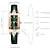 abordables Relojes de Cuarzo-Mujer Relojes de cuarzo Diamantes Sintéticos Reloj Casual Luminoso Cuero Sintético Reloj