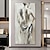 billiga Nude Art-Hang målad oljemålning HANDMÅLAD Vertikal Abstrakt Människor Moderna Utan innerram (utan ram)