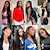 cheap Human Hair Capless Wigs-U Part Wigs Human Hair Wigs for Black Women Brazilian Straight Human Hair Wigs None lace front wigs  Natural Color U-part wigs Hair Extension Clip