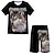 cheap Boy&#039;s 3D Sets-Boys 3D Animal Wolf T-shirt &amp; Shorts Clothing Set Short Sleeve Summer Spring Sports Fashion Cool Polyester Kids 3-13 Years Outdoor Street Sports Regular Fit