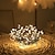voordelige LED-lichtstrengen-voetzoeker fee lichtslingers usb powered guirlande licht met afstandsbediening waterdicht voor bruiloft camping party decor 3m 100led / 6m 200led