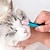 billiga Hundpälsvård-Håll ditt husdjurs ögon rena och friska med denna 1st silikonborste för kattslem