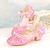 abordables Zapatos princesa de niña-Chica Tacones Zapatos de vestir Zapatos para niña florista Zapatos de princesa Zapatos escolares Purpurina Portátil Transpirabilidad Antideslizante Zapatos de princesa Niños grandes (7 años +) Niños