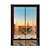 billige Landskapstrykk-landskap veggkunst lerret vinduet moderne kunst landskap hjemmedekorasjon rullet lerret uten ramme uinnrammet