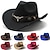 cheap Historical &amp; Vintage Costumes-18th Century 19th Century State of Texas Cowboy Hat West Cowboy Ameirican Men&#039;s Women&#039;s Hat