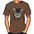 cheap Men&#039;s Graphic T Shirt-Men&#039;s T shirt Tee Graphic Cat Crew Neck Street Holiday Short Sleeve Print Clothing Apparel Fashion Designer Casual Comfortable