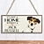 voordelige houten wandborden-1pc huisdier hond muur opknoping, houten dier hond patroon plaque teken wll decor accessoires, voor dierenwinkel café kamer decor huishoudelijke artikelen 4&#039;&#039;x8&#039;&#039; (10cmx20cm)