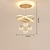abordables Lustres-40 cm dimmable globe design grappe design suspension métal couches inversé peint finitions île style nordique 220-240v