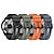 cheap Garmin Watch Bands-4 Pack Watch Band for Garmin Fenix 7 6 5 Forerunner 955 Solar 945 935 Instinct 2 Epix Approach S62 S60 Marq Descent G1 Quatix 7 Silicone Replacement  Strap Quick Fit 22mm Waterproof Adjustable Sport