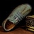 Недорогие Мужская обувь ручной работы-Муж. Туфли на шнуровке Мужская повседневная обувь Большие размеры Обувь ручной работы Комфортная обувь Для прогулок Винтаж На каждый день Шинуазери (китайский стиль) на открытом воздухе Повседневные