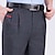 cheap Dress Pants-Men&#039;s Dress Pants Trousers Suit Pants Pocket Straight Leg Plain Wedding Office Work Chic &amp; Modern Formal Black Navy Blue High Waist Micro-elastic