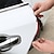 cheap Car Body Decoration &amp; Protection-StarFire 5M Car Door Edge Scratch Protection Strip Bumper Anti-collision Strip DIY Silver PVC Molding Decorative Strip Auto Accessories