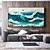 cheap Landscape Paintings-Handmade Oil Painting Canvas Wall Art Decor Original The Waves Abstract Landscapes Painting for Home Decor With Stretched Frame/Without Inner Frame Painting