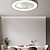 billige Lamper til takvifte-led takvifter med lys som kan dimmes med fjernkontroll kontra 20&quot; innfelt taklampe akryl lampeskjerm lysekrone soverom stue stue