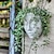 cheap Garden Sculptures&amp;Statues-Women&#039;s Face Pot Wall Decoration Pot Resin Wall Hanging Flower Pots For Indoor Outdoor Plants Garden Decor