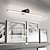baratos Luzes para Espelho-espelho led lâmpada frontal vaidade luz regulável 40/60/80 cm luz de parede cobre para quarto simples moderno banheiro presente para amigos da família ip20