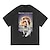 ieftine Hanorace &amp; Tricouri Cosplay-Y2K Schelet Tricou Desen animat Îmbrăcăminte sportivă Cranii Grafică Tricou Pentru Bărbați Pentru femei Unisex Adulți Ștanțare la cald 100% bumbac Casul / Zilnic