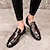 cheap Men&#039;s Slip-ons &amp; Loafers-Men&#039;s Loafers &amp; Slip-Ons Leather Loafers Business Casual British Outdoor Daily Faux Leather Breathable Loafer Black Brown Spring Fall
