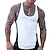 cheap Men&#039;s Tank Tops-Men&#039;s Tank Top Vest Top Undershirt Scoop Neck Color Block Sports &amp; Outdoor Athleisure Sleeveless Clothing Apparel Fashion Streetwear Bodybuilding Fitness