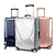 preiswerte Gepäck- und Reiseaufbewahrung-Transparenter PVC-Trolley-Koffer, Koffer-Schutzhülle, Reisekoffer-Hülle, Ledertasche, Staubschutzhülle, universell, verschleißfest