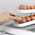 ieftine Ustensile Ou-dozator de ouă, tăvi automate pentru ouă cu 2 niveluri, cutie de depozitare pentru ouă pentru frigider, coș de ouă din plastic, organizator de păstrare a ouălor în stare proaspătă, accesorii de depozitare pentru bucătărie