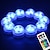 cheap Underwater Lights-10pcs Submersible LED Lights Underwater Multicolor Lights Waterproof Remote Controlled RGB Swimming Pool Suitable for Tub Pond Vases Aquariums