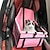 abordables Básicos de viaje para perros-cat dog car cushion pet bag car bag dog kennel mesh gauze bolsa colgante car cushion