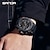 economico Orologi digitali-sanda 9010 orologi sportivi da uomo orologio al quarzo militare di lusso delle migliori marche orologio da uomo impermeabile s shock