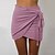 cheap Women&#039;s Clothing-Women&#039;s Skirt Polyester Mini Black White Pink Wine Skirts Vacation Beach Casual S M L