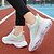 cheap Women&#039;s Running Shoes-Women&#039;s Sneakers Running Shoes Athletic Non-slip Cushioning Breathable Lightweight Soft Running Jogging Rubber Knit Spring Fall Pink Green