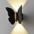 olcso kültéri fali lámpák-fali lámpa kültéri fali lámpa pillangós kivitel 3000k 10w ip65 vízálló fel és le fény modern minimalista folyosó lépcső udvari kapu szuper fényes led kültéri fali lámpa meleg fehér