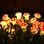 baratos Mangueiras de LED-luzes de cogumelo solares luzes de corda de festão de férias 7m-50leds 6.5m-30leds ao ar livre à prova dwaterproof água luzes de fada de cogumelo festa de natal decoração de jardim de casamento