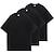 cheap Gym, Running &amp; Workout-Men&#039;s Workout Shirt Running Shirt Short Sleeve Top Athletic Casual Cotton Breathable Quick Dry Moisture Wicking Gym Workout Running Jogging Sportswear Activewear Solid Colored Black with White White