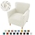 billige Lænestolsdækning og armless stolovertræk-stretch enkelt sofabetræk lænestol betræk 1 pers. sofa møbelbeskytter med elastisk bund til børn,kæledyr