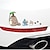 economico Adesivi auto-adesivi per auto totoro cartoon anime dinosauro adesivi per auto divertenti creativi, adesivi per auto con copertura antigraffio decalcomanie adesivi per decorazioni per vetri auto