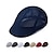 levne Pánské klobouky-Pánské PLacatá čepice Černá Bílá Polyester Cestování Plážový styl Dovolená Plážové Bez vzoru Proti sluci
