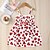 cheap Dresses-Toddler Girls&#039; Dress Heart Sleeveless Outdoor Ruched Backless Fashion Cute Polyester Above Knee Summer Dress Slip Dress Summer 3-7 Years Red