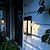 economico Applique per esterni-Lampada Da Parete A Led Solare Per Esterni Impermeabile Luce Paesaggio Villa Ingresso Giardino Luce Di Fascia Alta Stile Moderno Decorazione Cortile Luce Notturna Solare