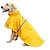 cheap Dog Clothes-Dog Raincoats for Large Dogs with Reflective Strip HoodieRain Poncho Jacket for Dogs