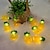 abordables Guirlandes Lumineuses LED-Guirlande lumineuse de fruits 1.5m 10 leds/3m 20leds fraise banane kiwi ananas forme guirlande lumineuse pour la décoration de fête de la chambre à la maison