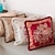 cheap Textured Throw Pillows-Decorative Toss Pillows Cushion Cover European Style Palace Retro Style Precision Jacquard High Quality Pillow Case Cover Living Room Bedroom Sofa Cushion Cover